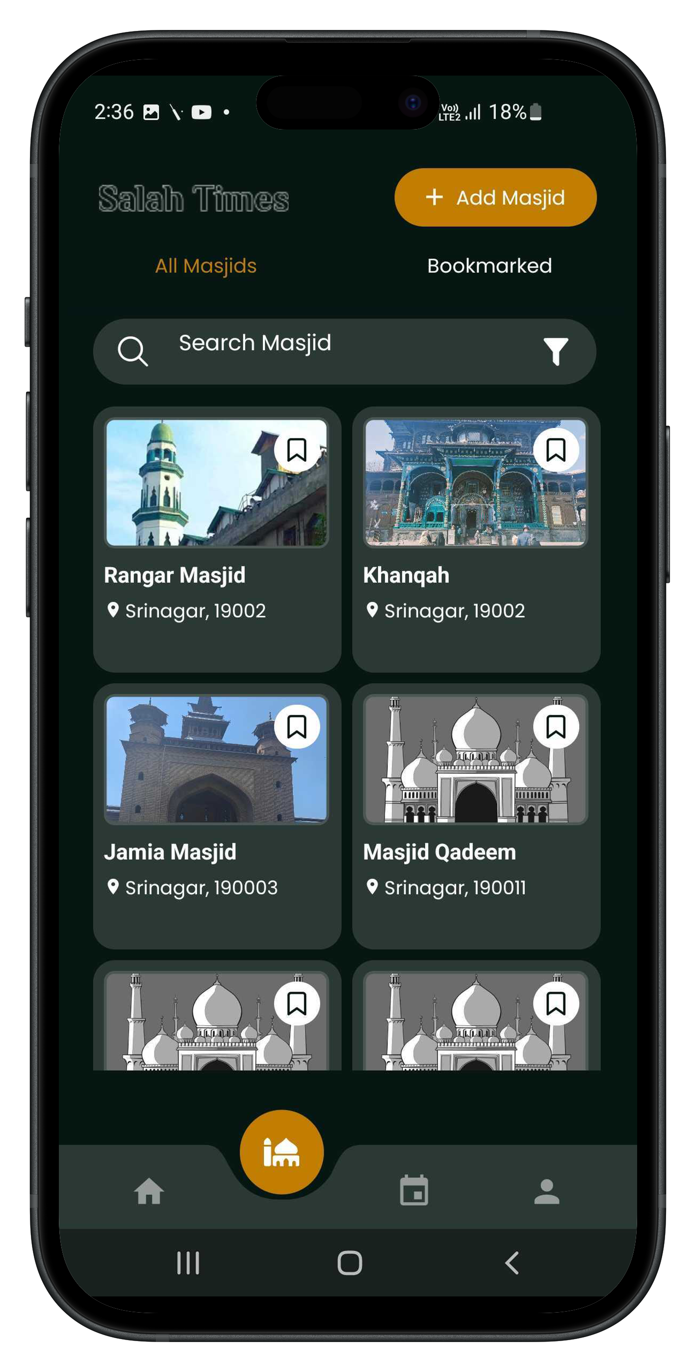 Masjid List